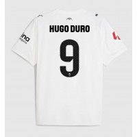 Stroje piłkarskie Valencia Hugo Duro #9 Koszulka Podstawowej 2025-26 Krótki Rękaw